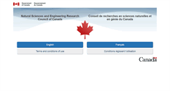 Desktop Screenshot of nserc.ca